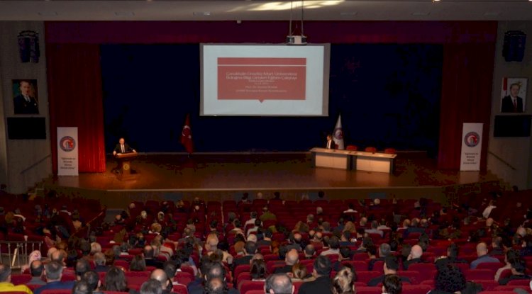 ÇOMÜ’DE EĞİTİM ÇALIŞTAYI 