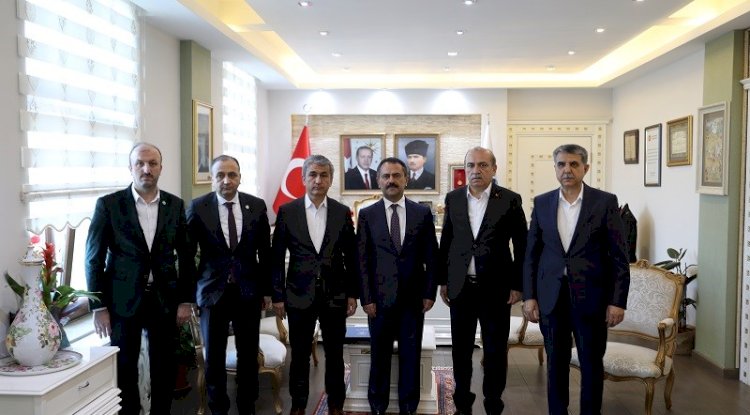 Yazgan’dan nezaket ziyareti