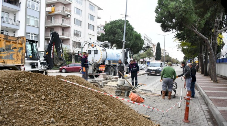 Belediyeden altyapı çalışması (07.12.2022)