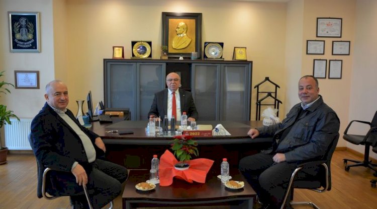 Gider, Başkan Deniz’i tebrik etti (07.12.2022)