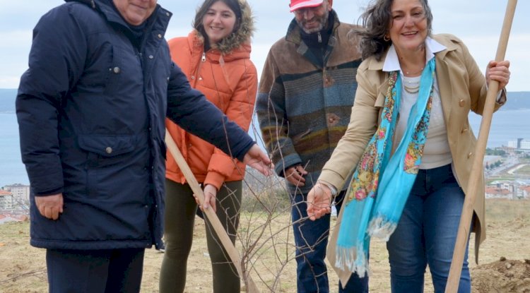 Fidanlar toprakla buluştu