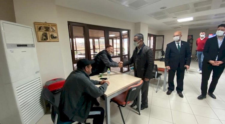 Huzurevi sakinleri unutulmadı