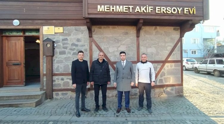 Mehmet Akif Ersoy Evi’ni incelediler