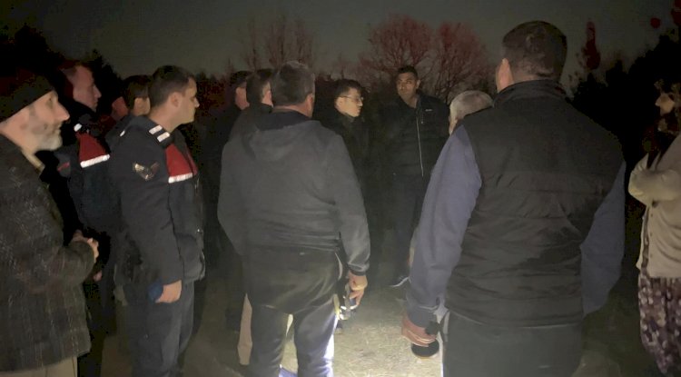 Kaymakam Göktaş Arama Çalışmalarına Katıldı