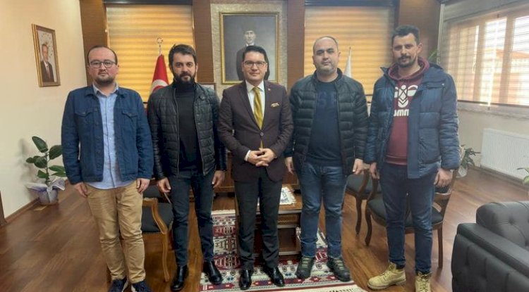 Yenicespor Kulübünden Kaymakam Göktaş’a Ziyaret