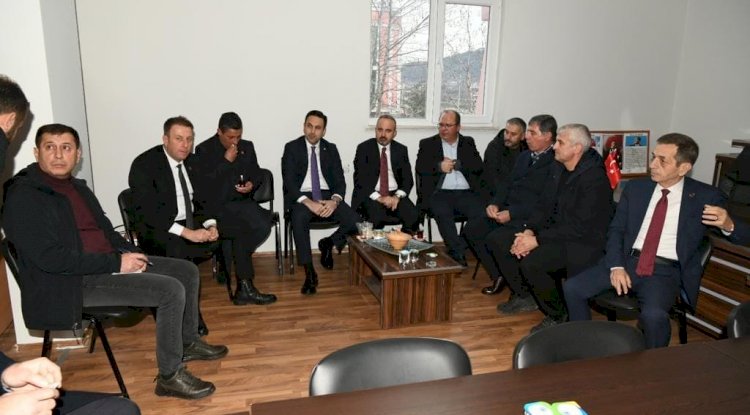 Muhtarlarla buluştu