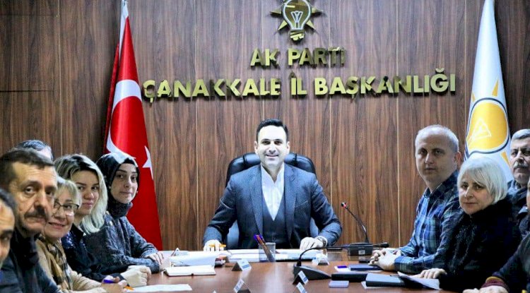 AK Parti’de olağan toplantı