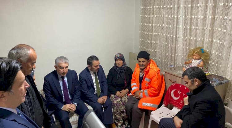 Vali Aktaş’tan taziye ziyareti