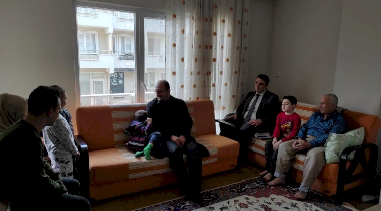 Kaymakam Abacı ailelerle buluşuyor