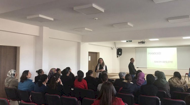 “İpek Böceği Kozası" Konulu Seminer Düzenledi