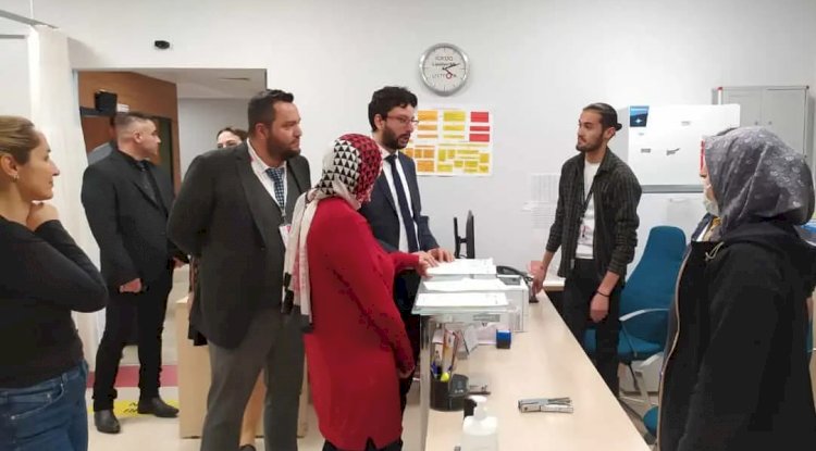 Baştürk Çan Devlet Hastanesini İnceledi 