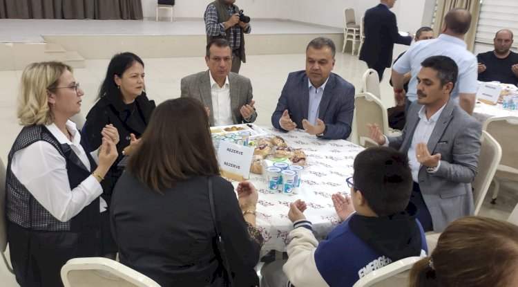 Çan’da Muhtarlar İftar Programı Düzenledi