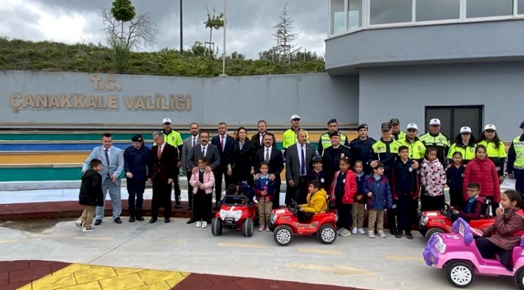 Çanakkale’de Depremzede Çocuklara Trafik Eğitimi Verildi