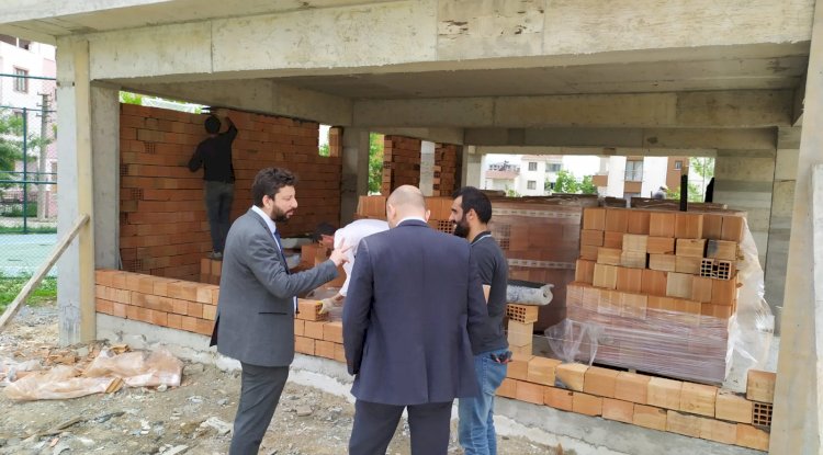 Baştürk Sağlık Yatırımlarını İnceledi