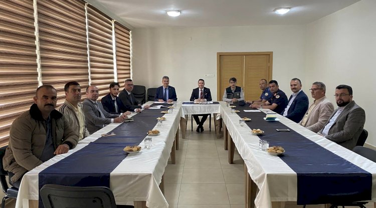 Orman Yangınları Mücadele Toplantısı Yapıldı