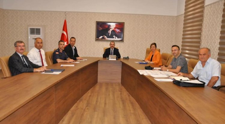 Biga’da Sınav Öncesi Tedbirler Görüşüldü