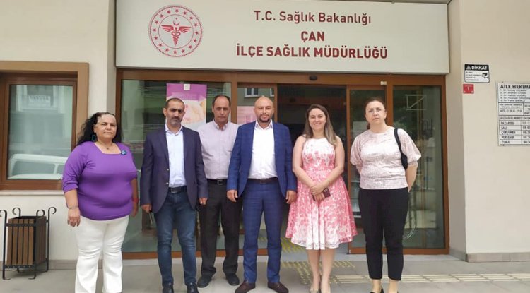 Çan’daki Sağlık Hizmetleri Görüşüldü