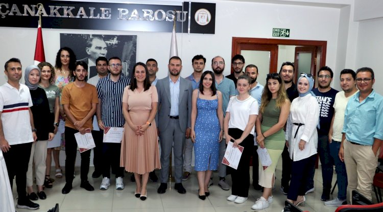 Çanakkale Barosu’nda Staj eğitimleri tamamlandı
