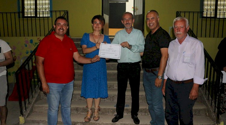 Arıcı yetiştiricileri belgelerini aldı