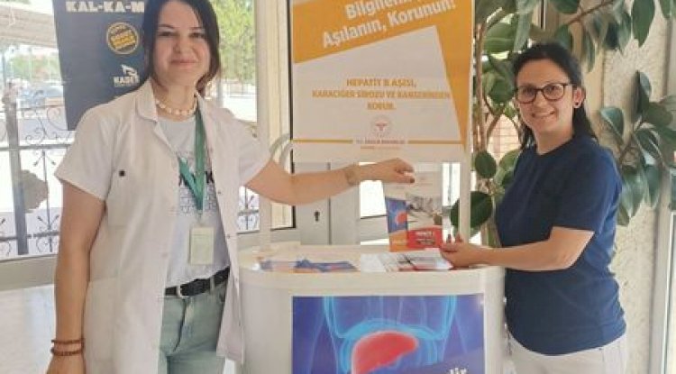 Çanakkale’de hepatit gününe dikkat çekildi