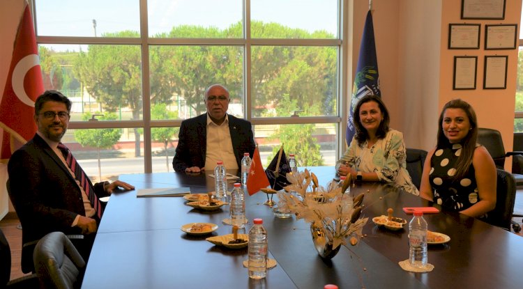 Rektör Erenoğlu, Başkan Deniz’i ziyaret etti