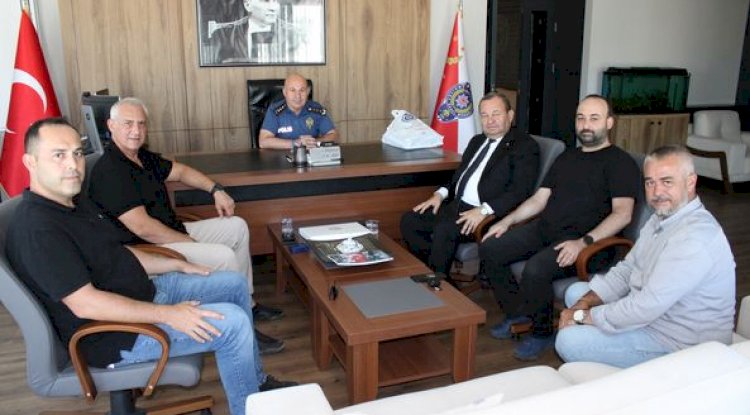 Biga TSO heyeti Akpınar’ı ziyaret etti