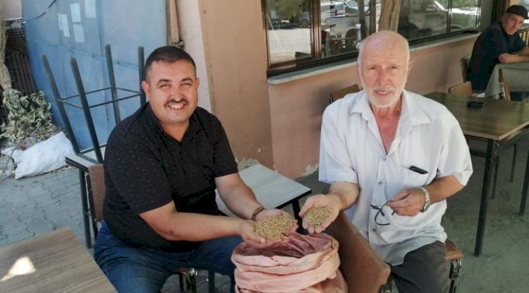 Tarım ilacı kullanmayan üreticiye ziyaret