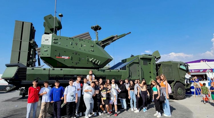 Eceabatlı öğrenciler TEKNOFEST heyecanına ortak oldu