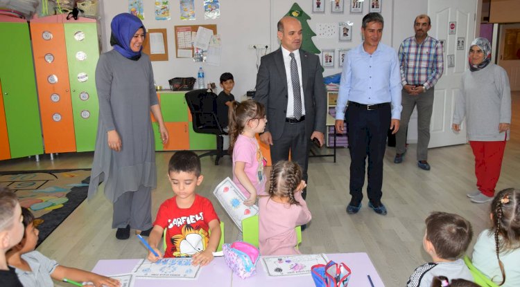 Kaymakam Nebioğlu miniklerle buluştu