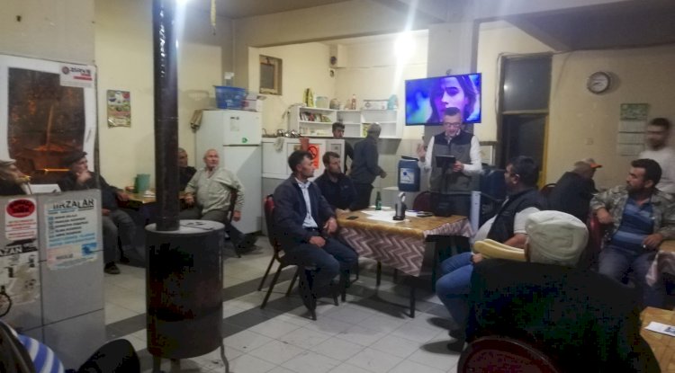 Çiftçiler eğitimde buluştu