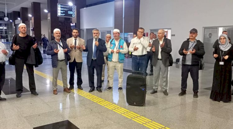 177 kişilik kafile kutsal topraklara uğurlandı