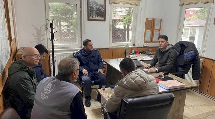 Göktaş, Köylerde İncelemelerde Bulundu