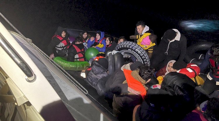 40 kaçak göçmen yakalandı