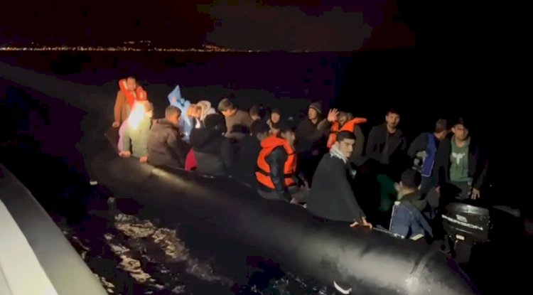 Ayvacık’ta göçmen operasyonu