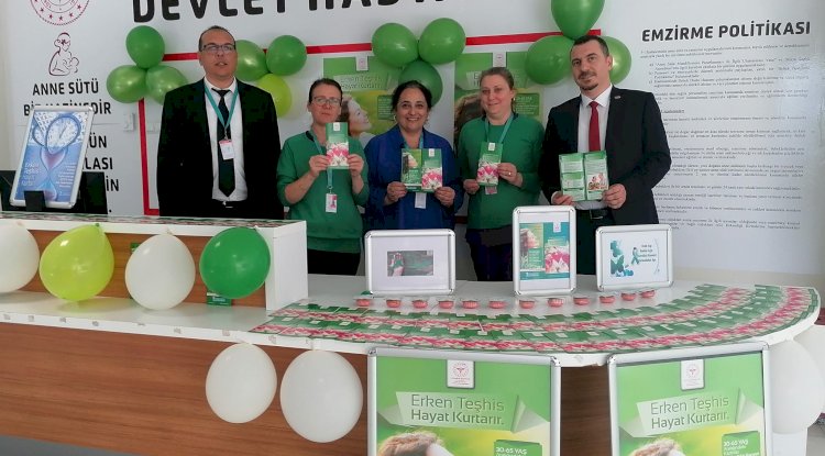 Hastanede farkındalık standı