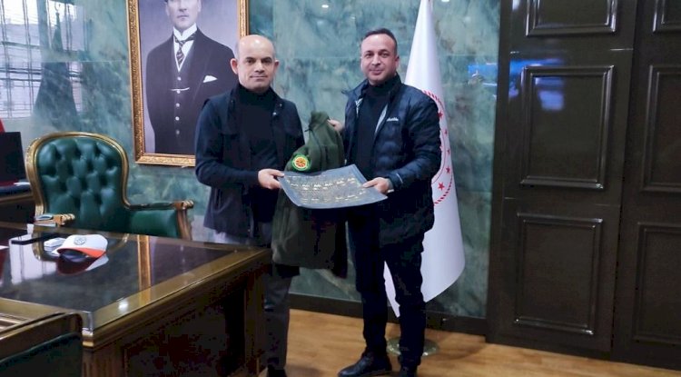 Yeni yönetimden Kaymakam Nebioğlu’na ziyaret