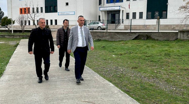 Müdür Baykal’dan okul incelemesi