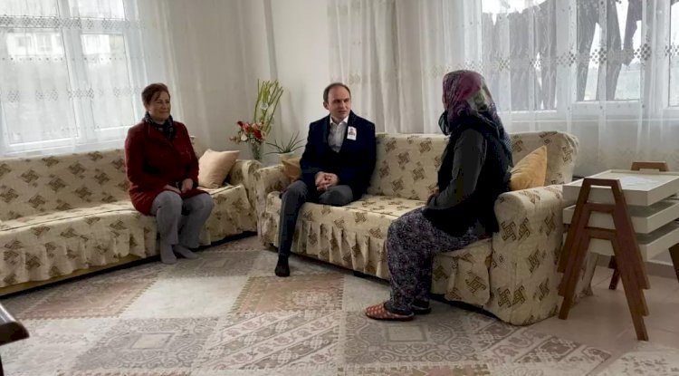 Kaymakam Sak’tan ev ziyareti