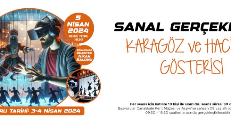 Sanal Gerçeklikte Karagöz ve Hacivat Gösterisi