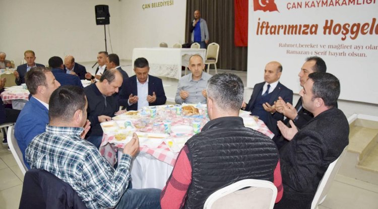 Kaymakam Nebioğlu iftar yemeği verdi
