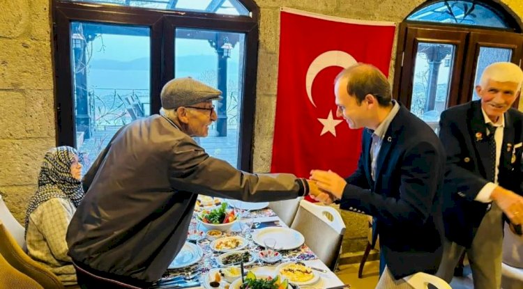 Kaymakam Sak Şehit Aileleri ve Gazilerle iftar yaptı