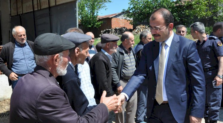 Ilıcabaşı ve Kaynarca köyünde vatandaşlarla buluştu