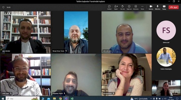 ÇAN MYO’da Bölüm Başkanları toplantısı yapıldı