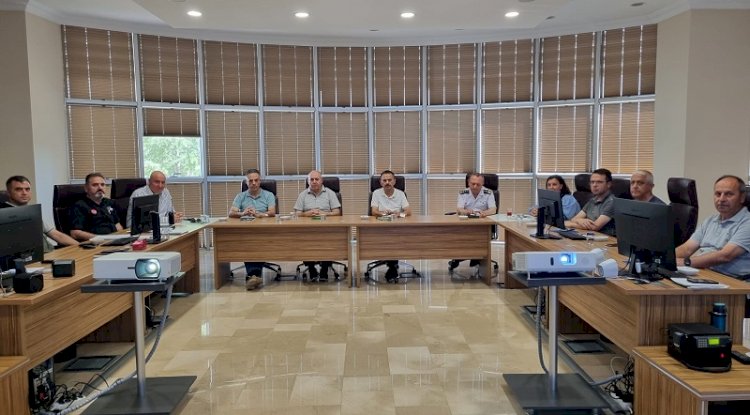 Yangın tedbirleri görüşüldü