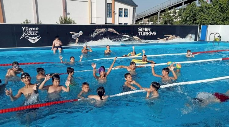 Yüzme Kursu başladı