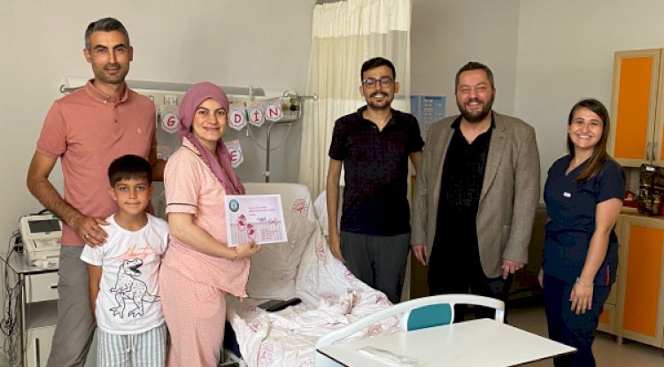 Hoşgeldin Bebek Doğum Sertifikası takdim edildi