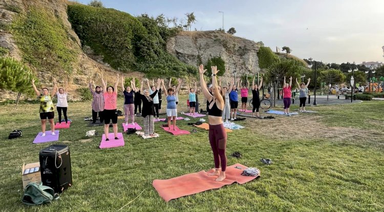 Yoga derslerine yoğun ilgi