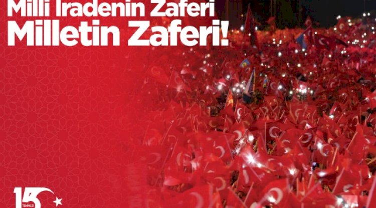 Başkan Acar’dan 15 Temmuz mesajı
