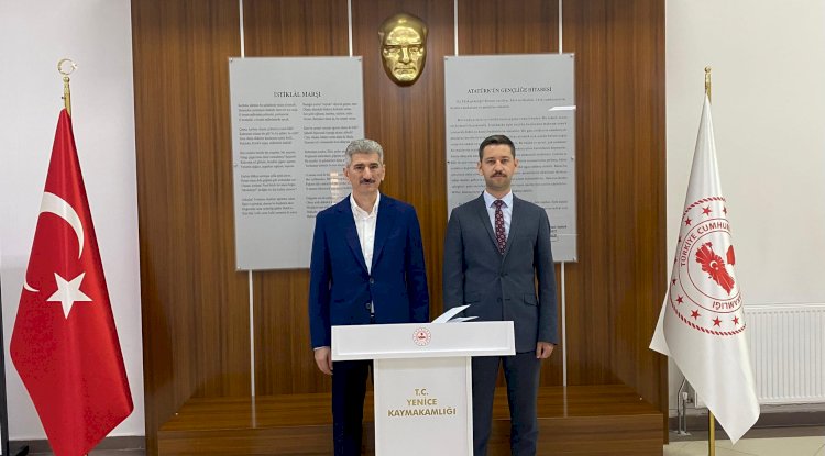 İnce’den Kaymakam İrdelp’e Ziyaret