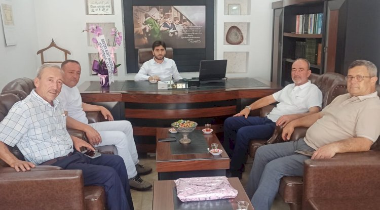 Müftü Baki Gümüş’e Hayırlı Olsun Ziyareti